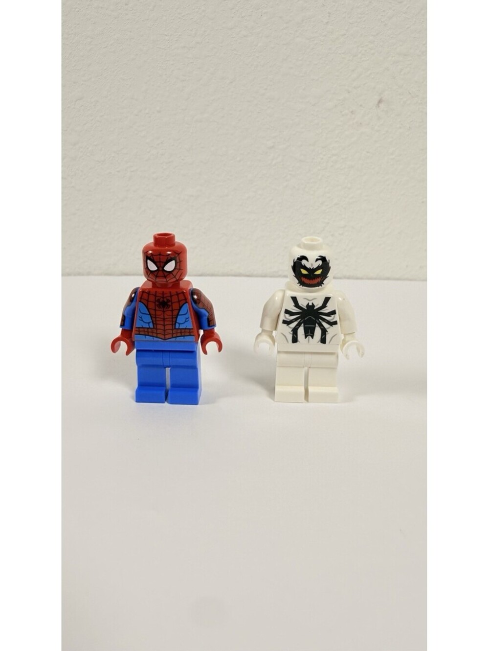 Lego Anti-Venom and Spider-Man Minifigures Marvel Super Hero Character Figures